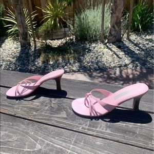 Pink Ellemenno Brand Kitten Heel